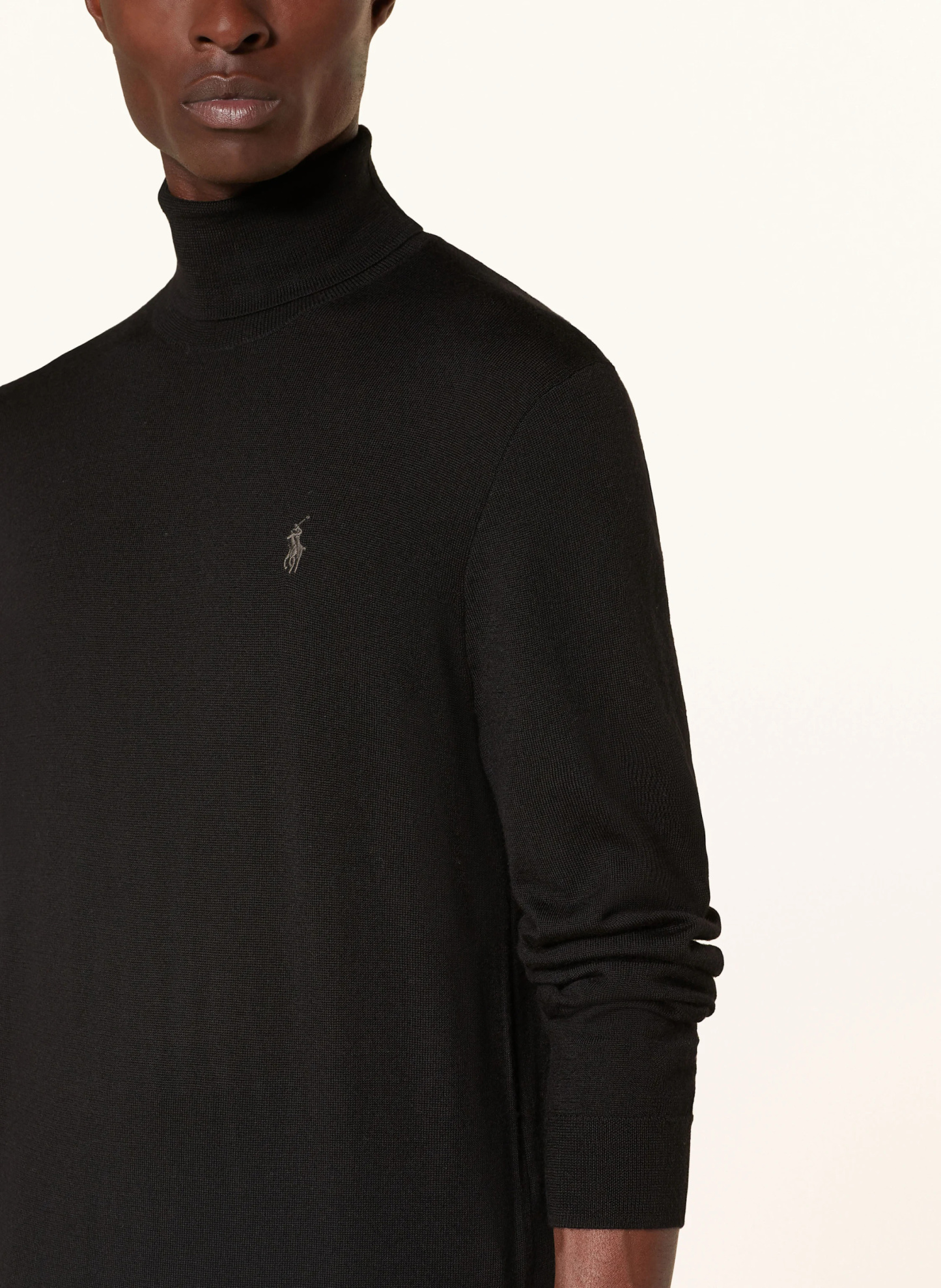 POLO RALPH LAUREN Rollkragenpullover – SCHWARZ