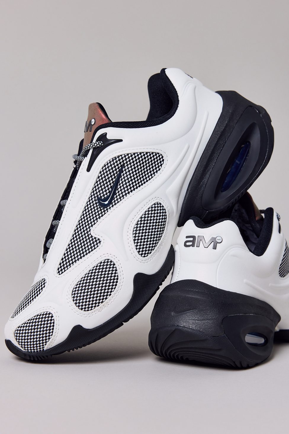 Nike Women's Air Max Muse Bold Sneakers - Summit White/Mtlc Dark Gr