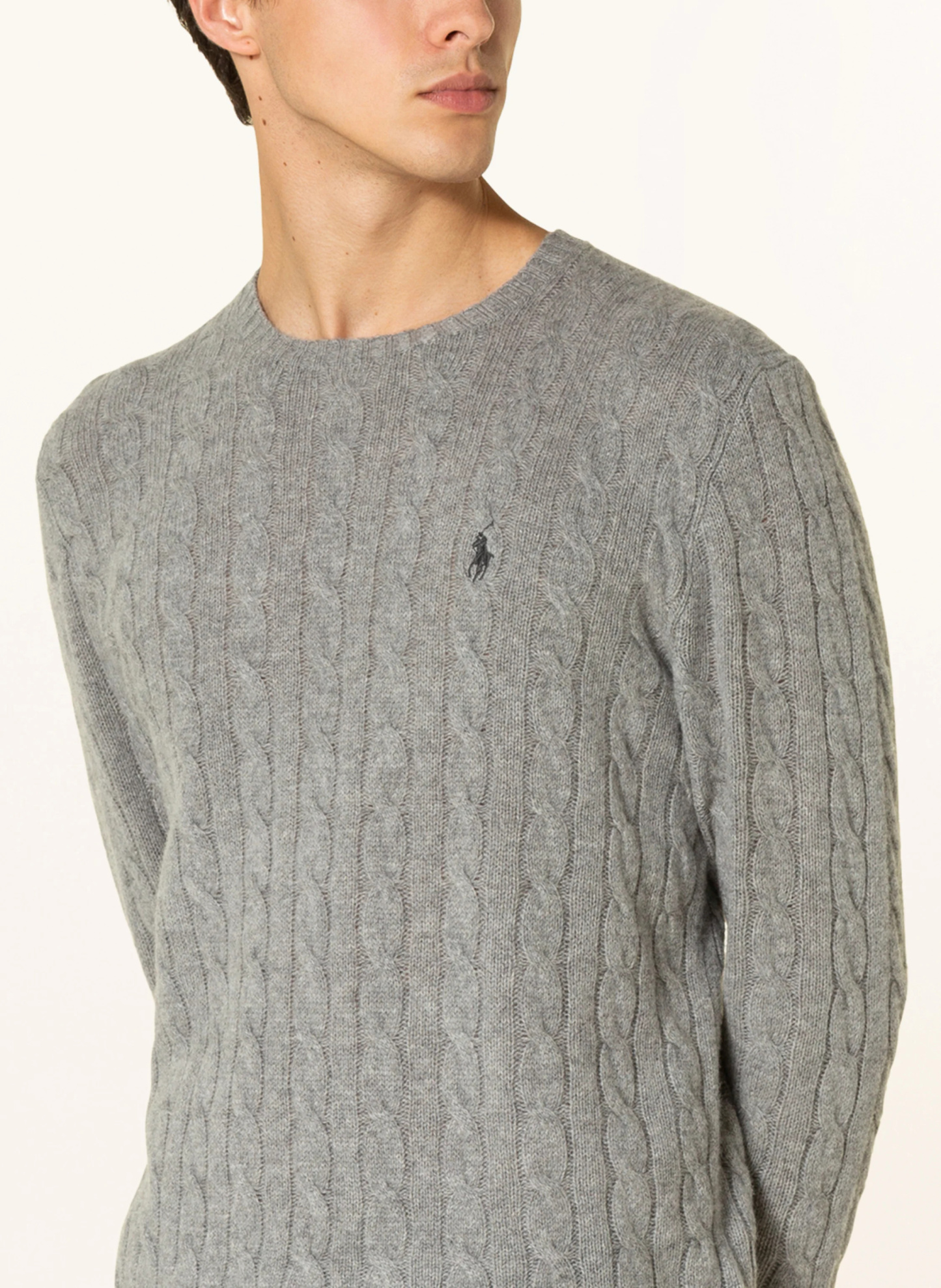 POLO RALPH LAUREN Pullover – GRAU