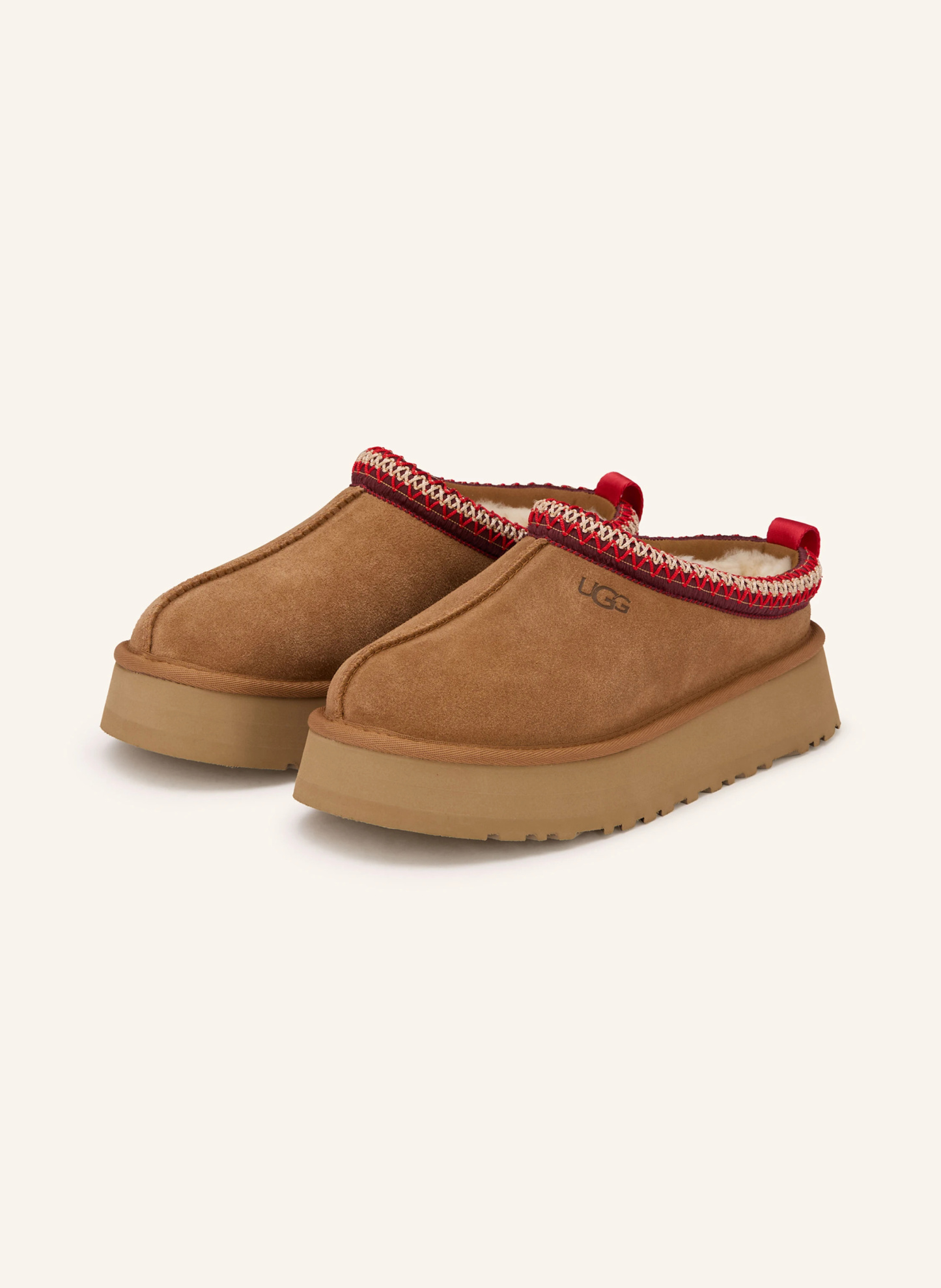 UGG Plateau-Pantoletten TAZZ – BEIGE