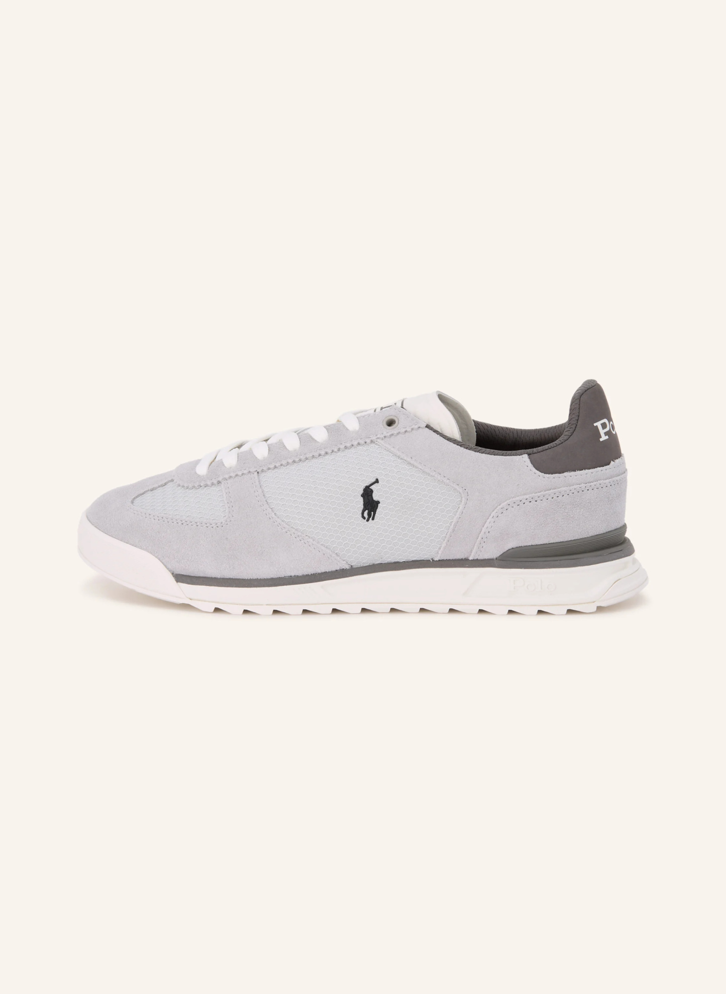 POLO RALPH LAUREN Sneaker – GRAU / DUNKELGRAU / WEISS