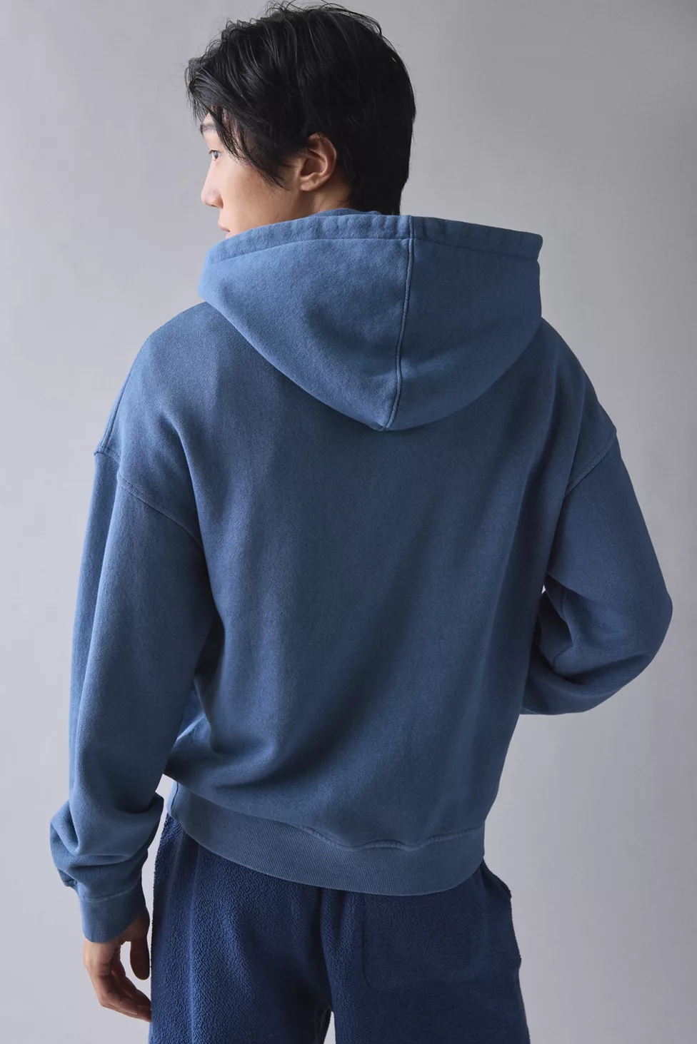 Standard Cloth Pregame Hoodie Sweatshirt - Dark Denim Wash
