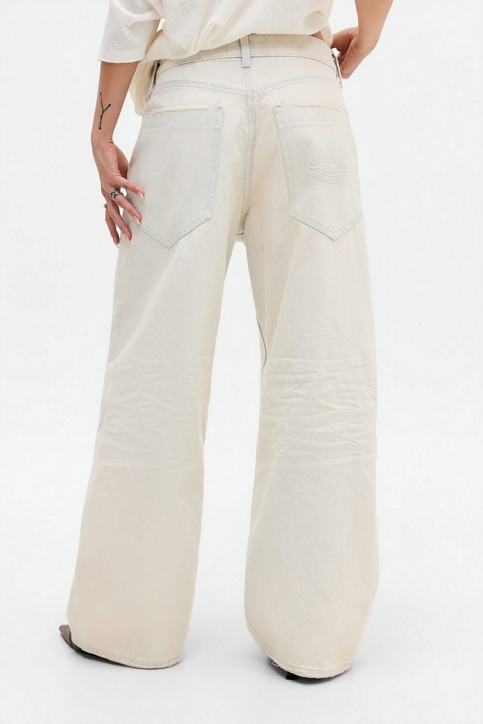 BDG Jaya Baggy Boyfriend Jeans - Natural