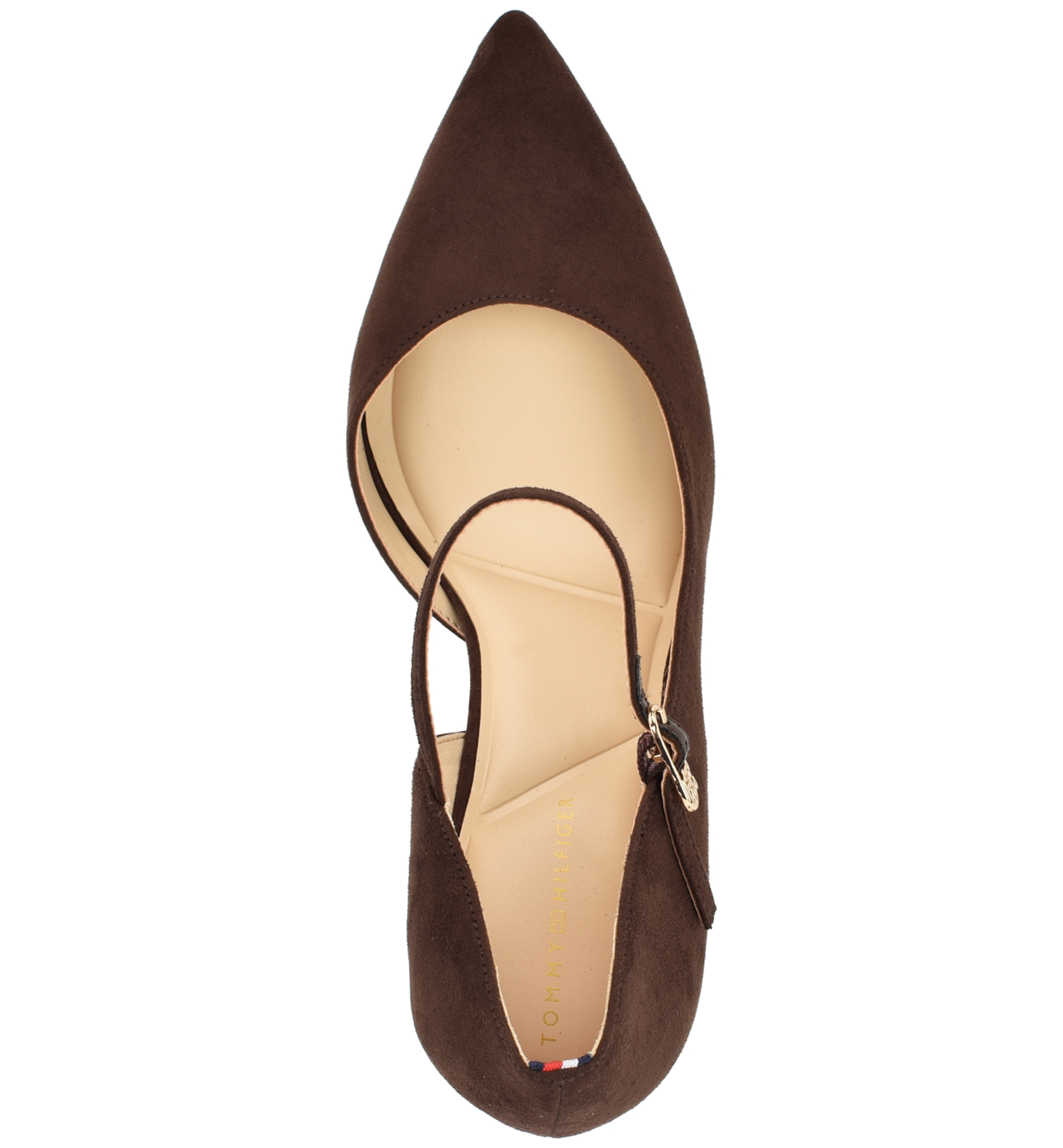 Tommy Hilfiger Women's Gefrey d'Orsay Mary Jane Pumps - Dark Brown