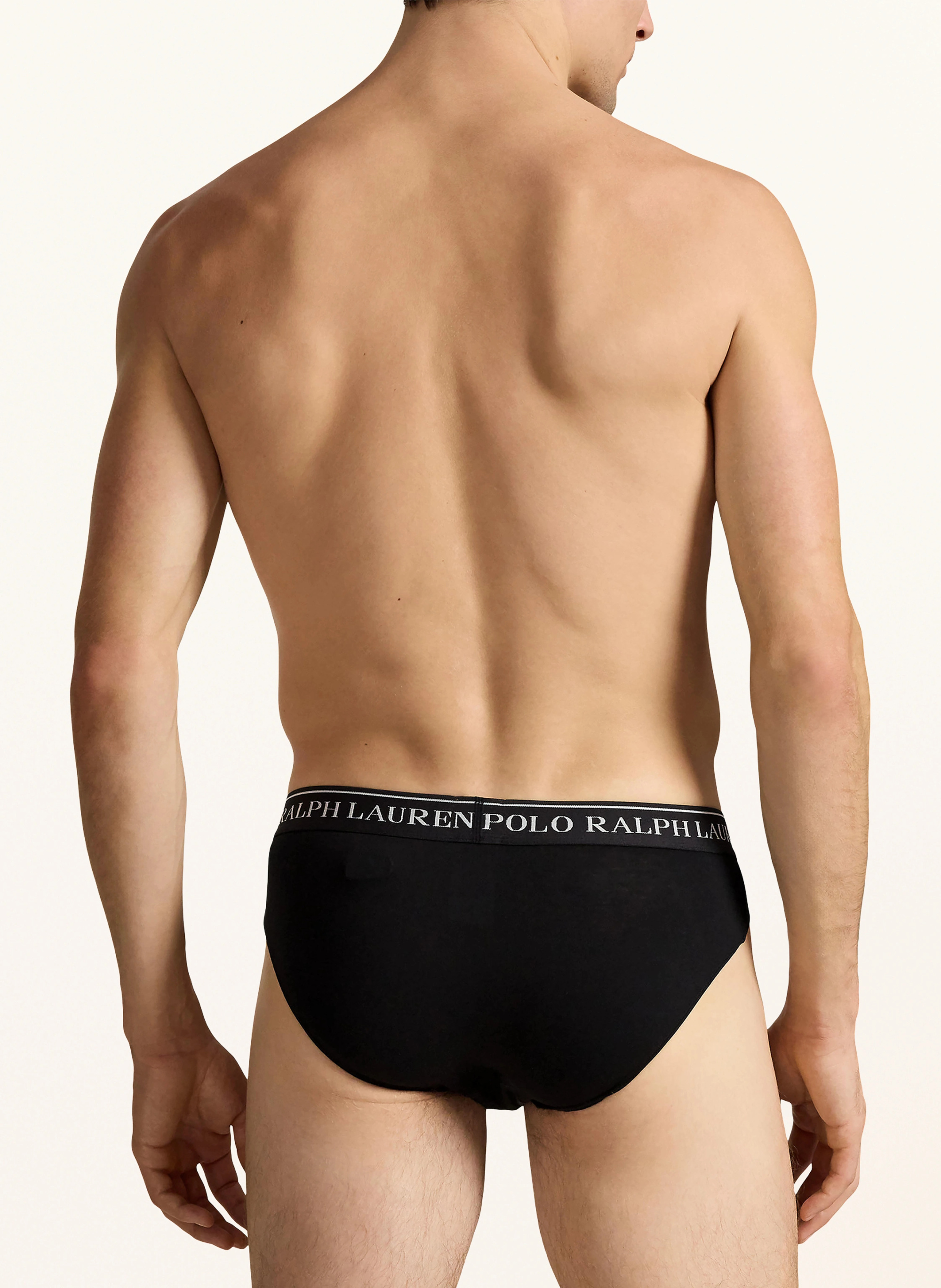 POLO RALPH LAUREN 3er-Pack Slips – SCHWARZ