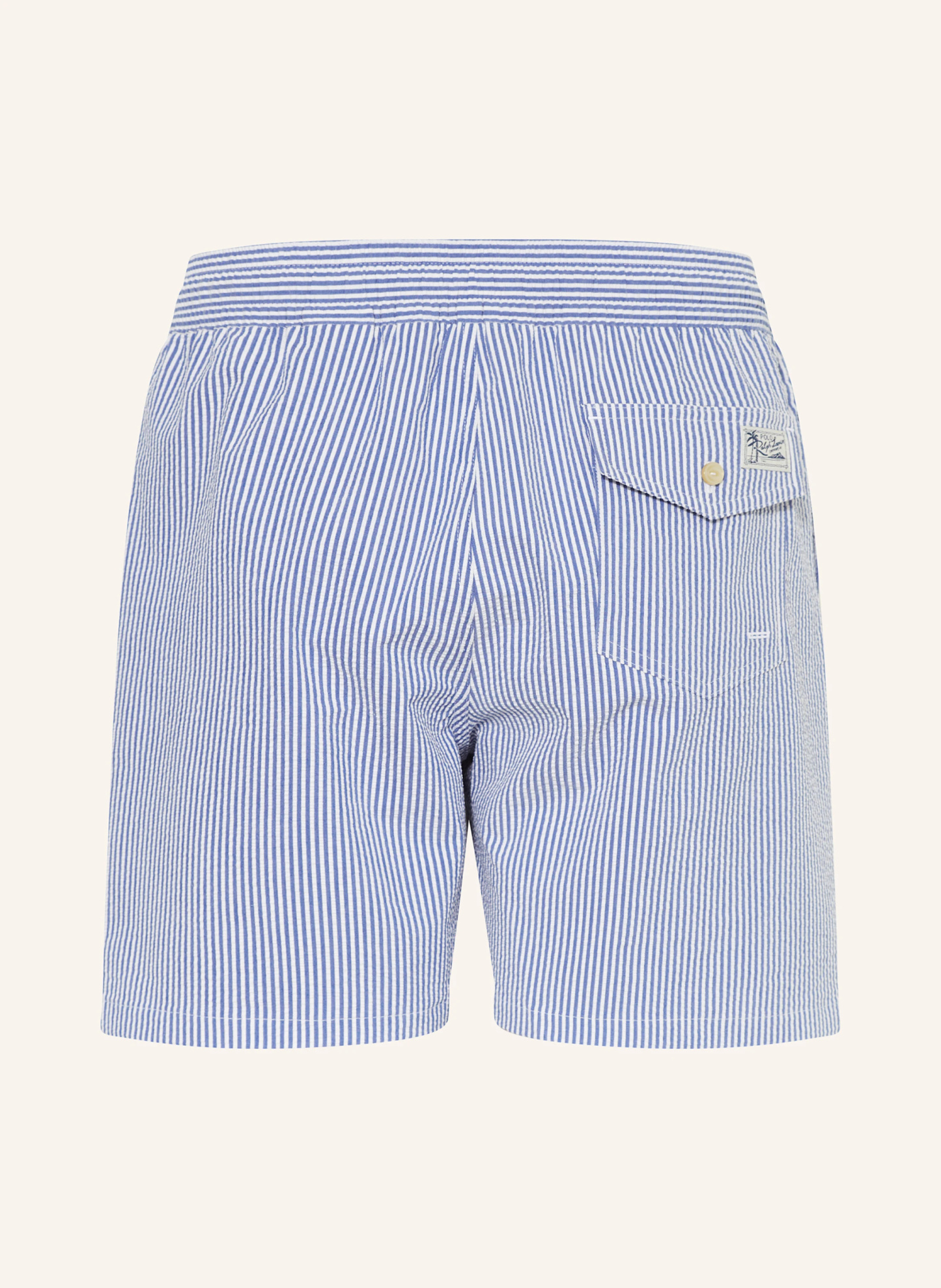 POLO RALPH LAUREN Badeshorts – HELLBLAU / WEISS