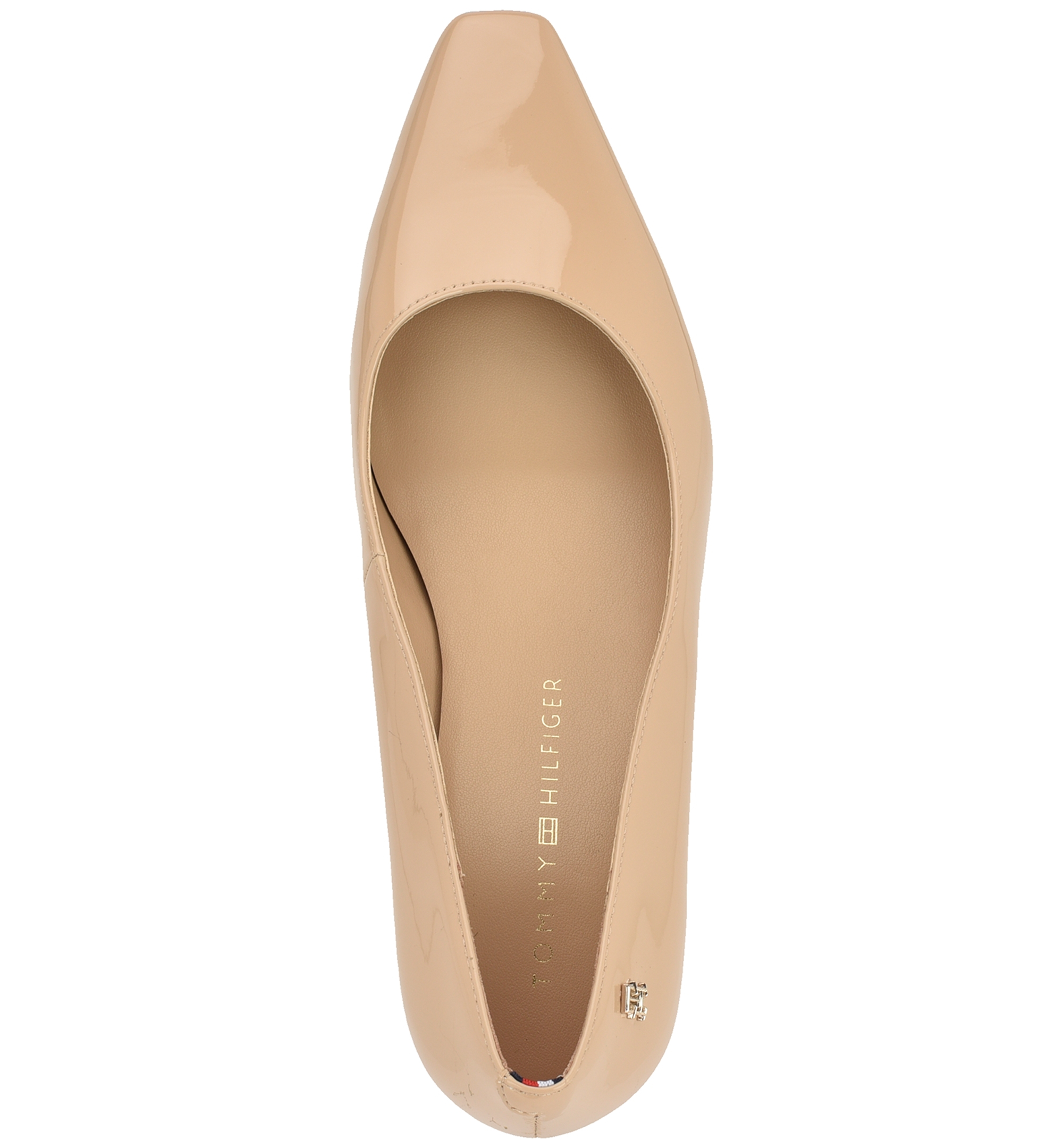 Tommy Hilfiger Women's Opheili Classic Block Heel Pumps - Ivory Patent