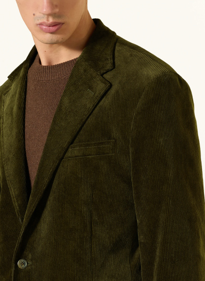 POLO RALPH LAUREN Anzugsakko Regular Fit aus Cord – 501 FALL OLIVE