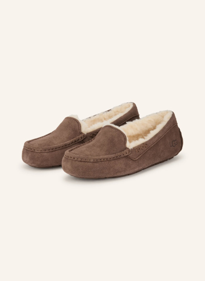 UGG Hausschuhe W ANSLEY – DUNKELBRAUN