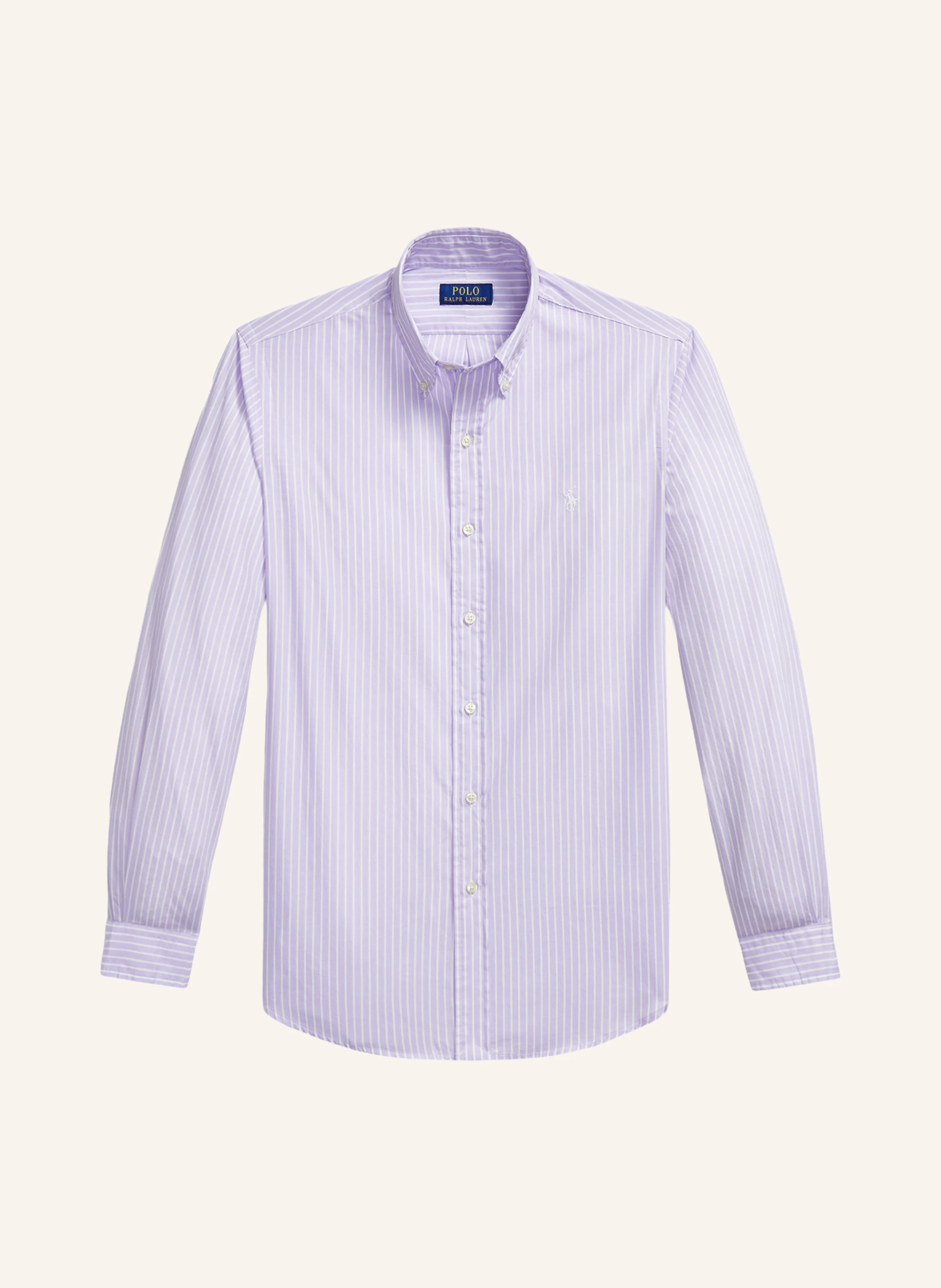 POLO RALPH LAUREN Hemd Custom Fit – LILA / WEISS (1)