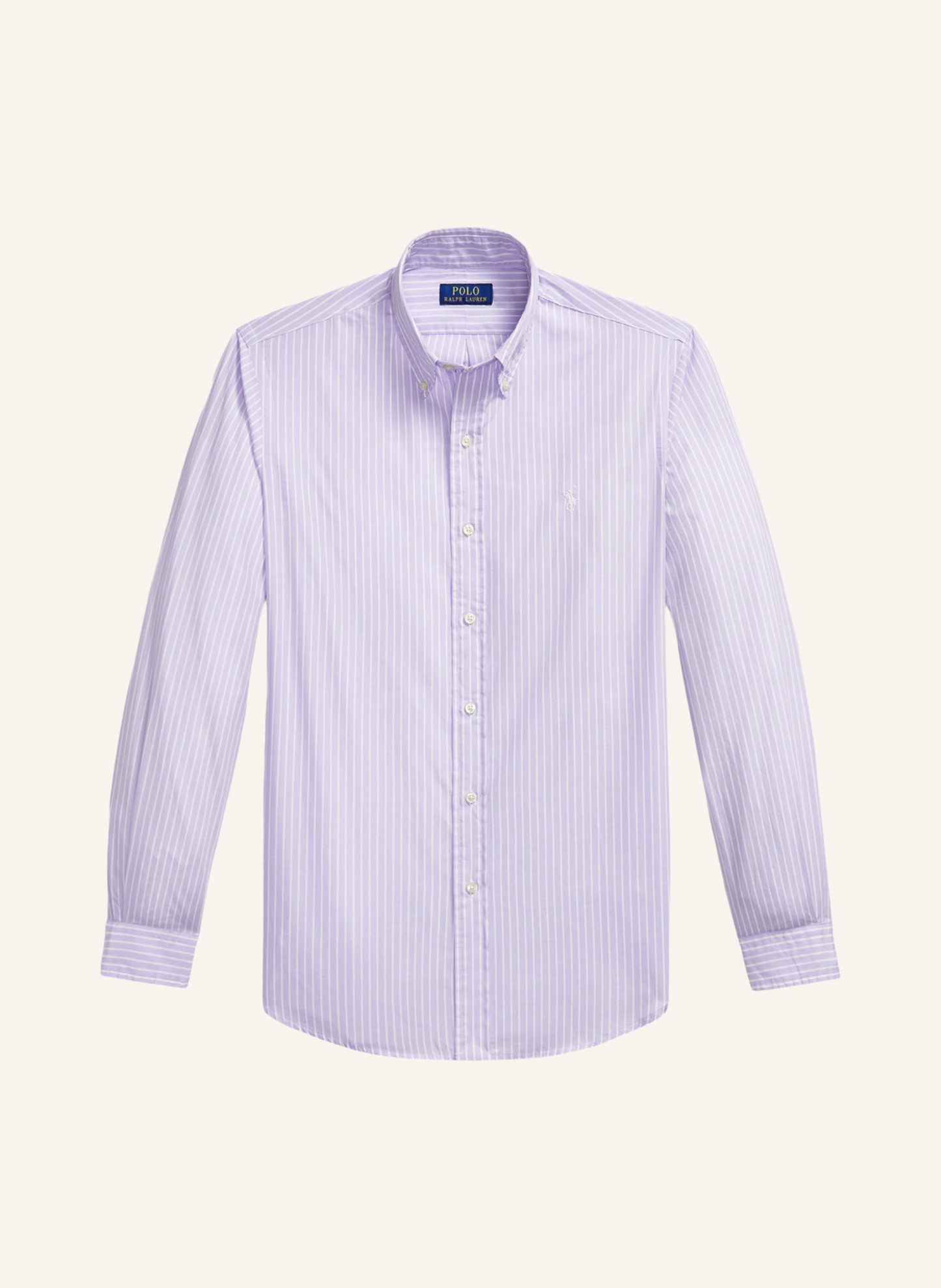 POLO RALPH LAUREN Hemd Custom Fit – LILA / WEISS (1)