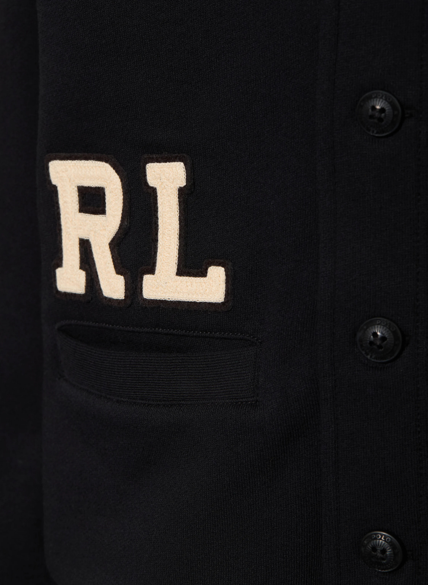 POLO RALPH LAUREN College-Jacke – DUNKELBLAU / ECRU