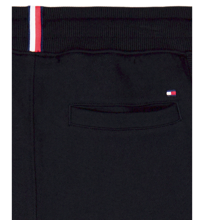 Tommy Hilfiger Boys' 8-20 Logo Knit Jogger Pants - Black