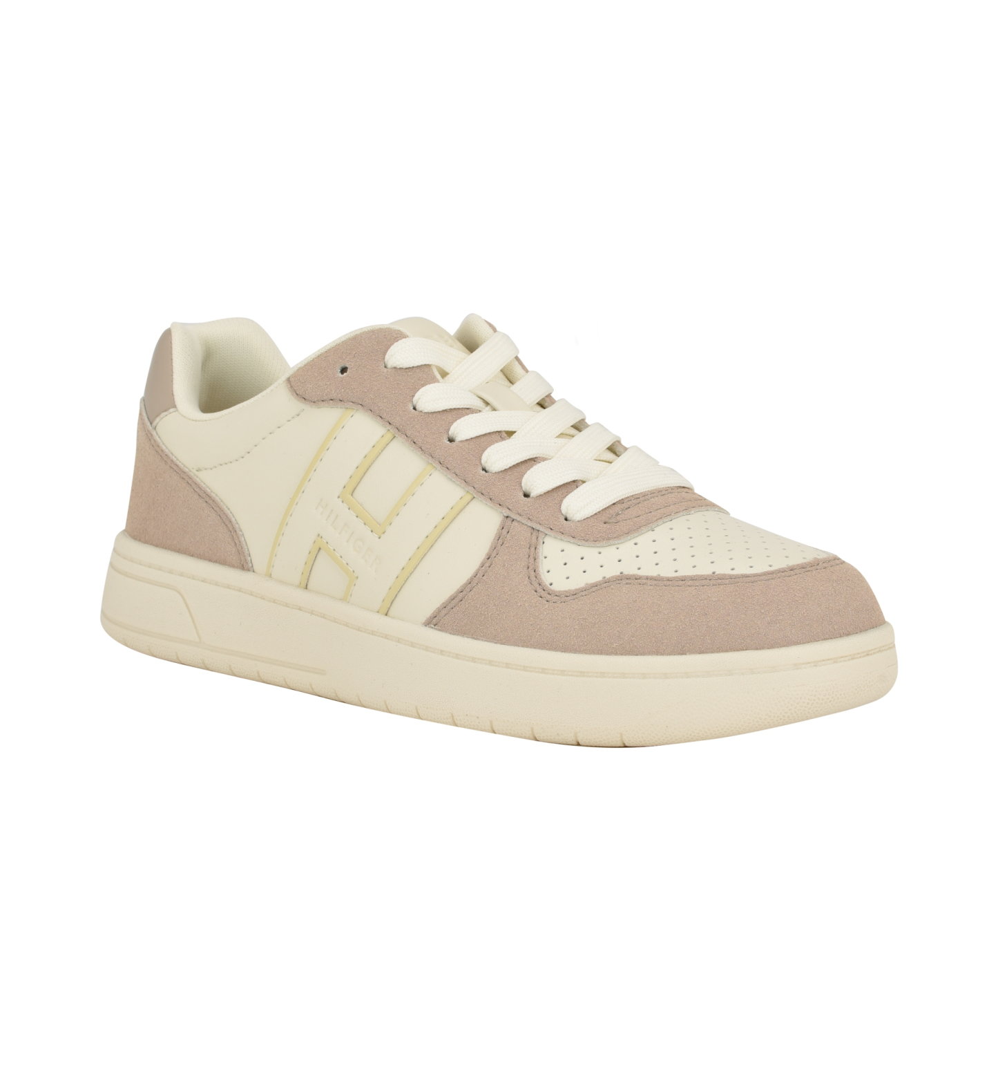 Tommy Hilfiger Women's Veniz Casual Lace Up Sneakers - Taupe