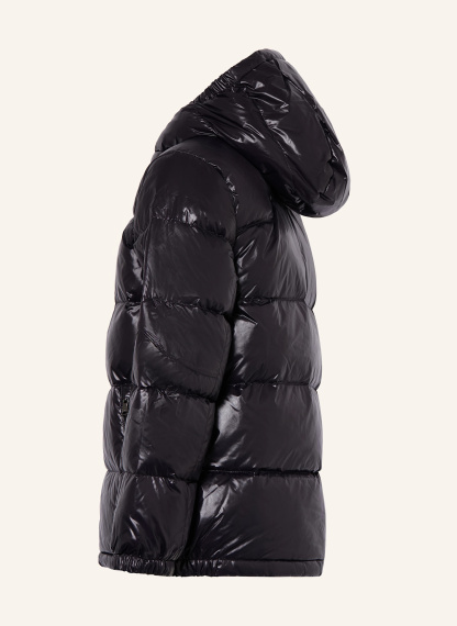 POLO RALPH LAUREN Daunenjacke mit abnehmbarer Kapuze – SCHWARZ
