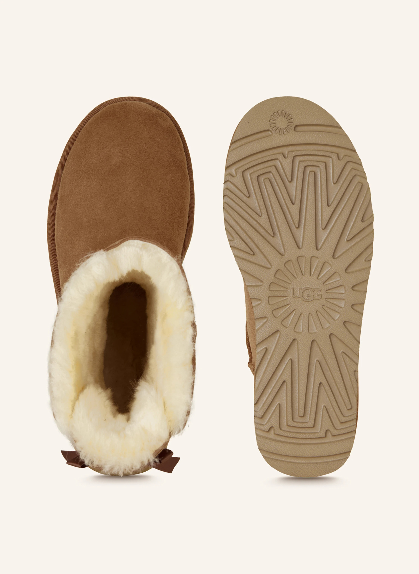 UGG Boots MINI BAILEY BOW II – COGNAC