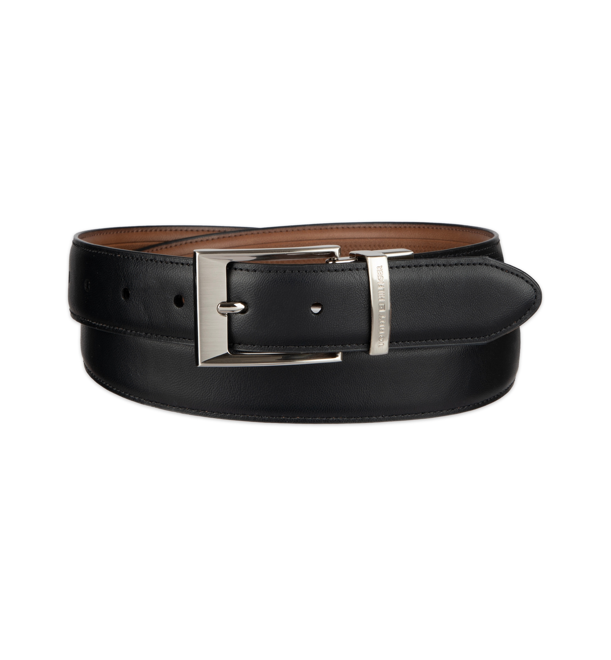 32MM STRETCH BELT - Tan/black