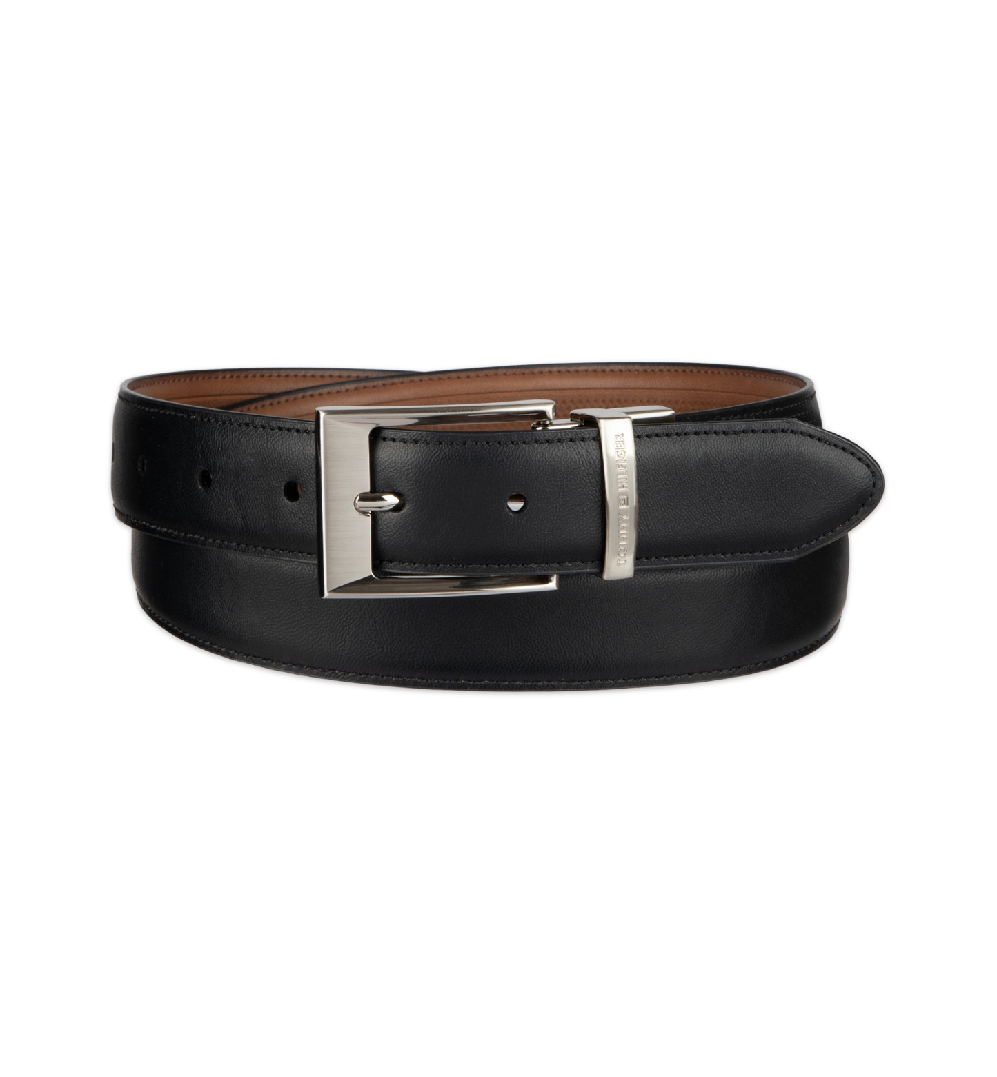 32MM STRETCH BELT - Tan/black