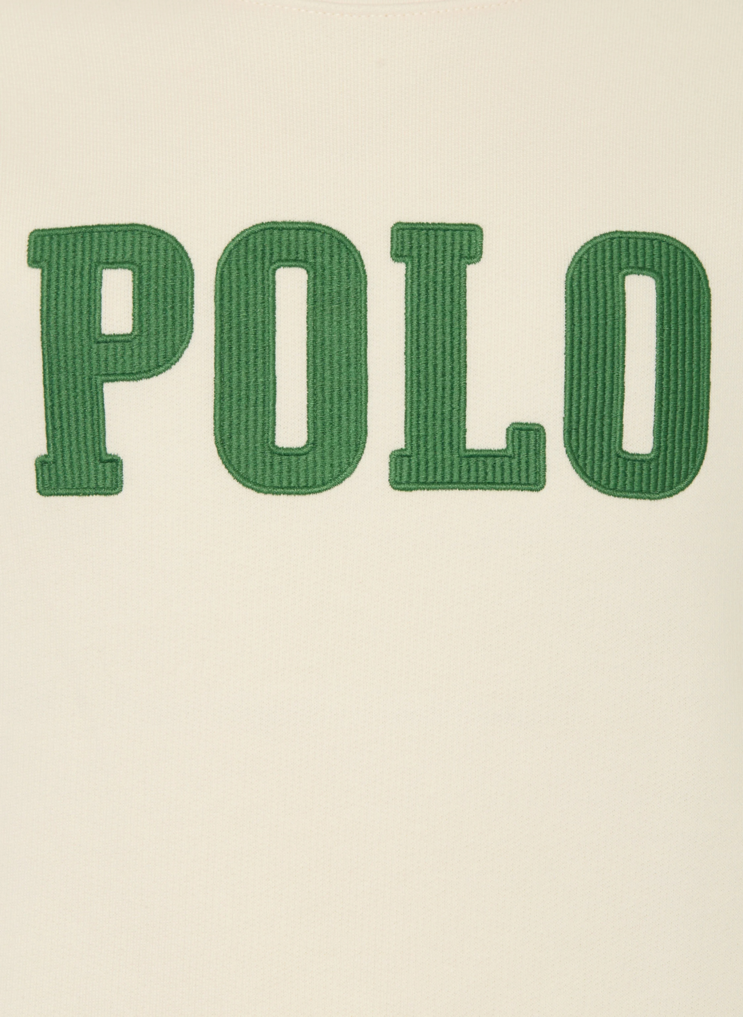 POLO RALPH LAUREN Sweatshirt – CREME / GRÜN