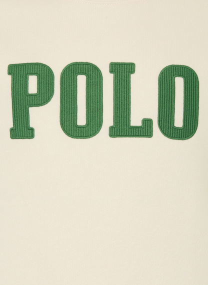 POLO RALPH LAUREN Sweatshirt – CREME / GRÜN