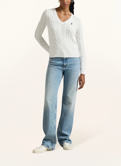 POLO RALPH LAUREN Pullover – WEISS