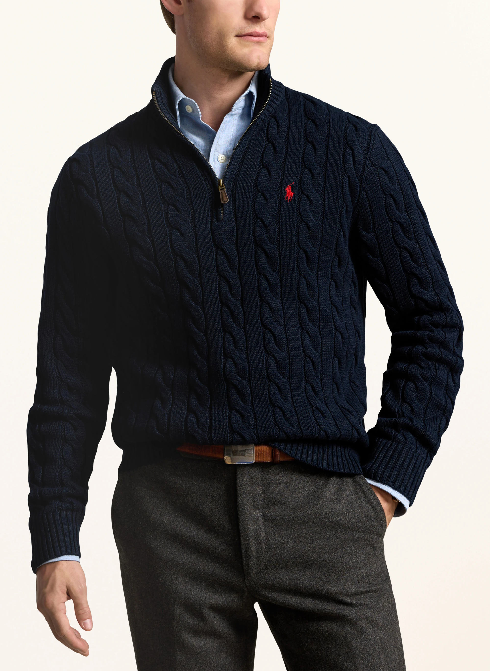 POLO RALPH LAUREN Troyer – DUNKELBLAU