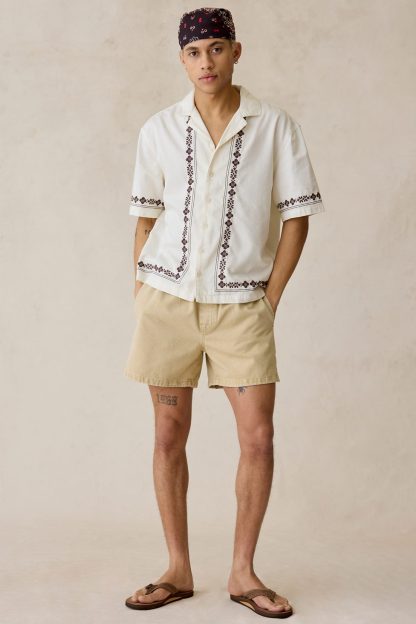 BDG Denim Volley Shorts - Tan Dischargable