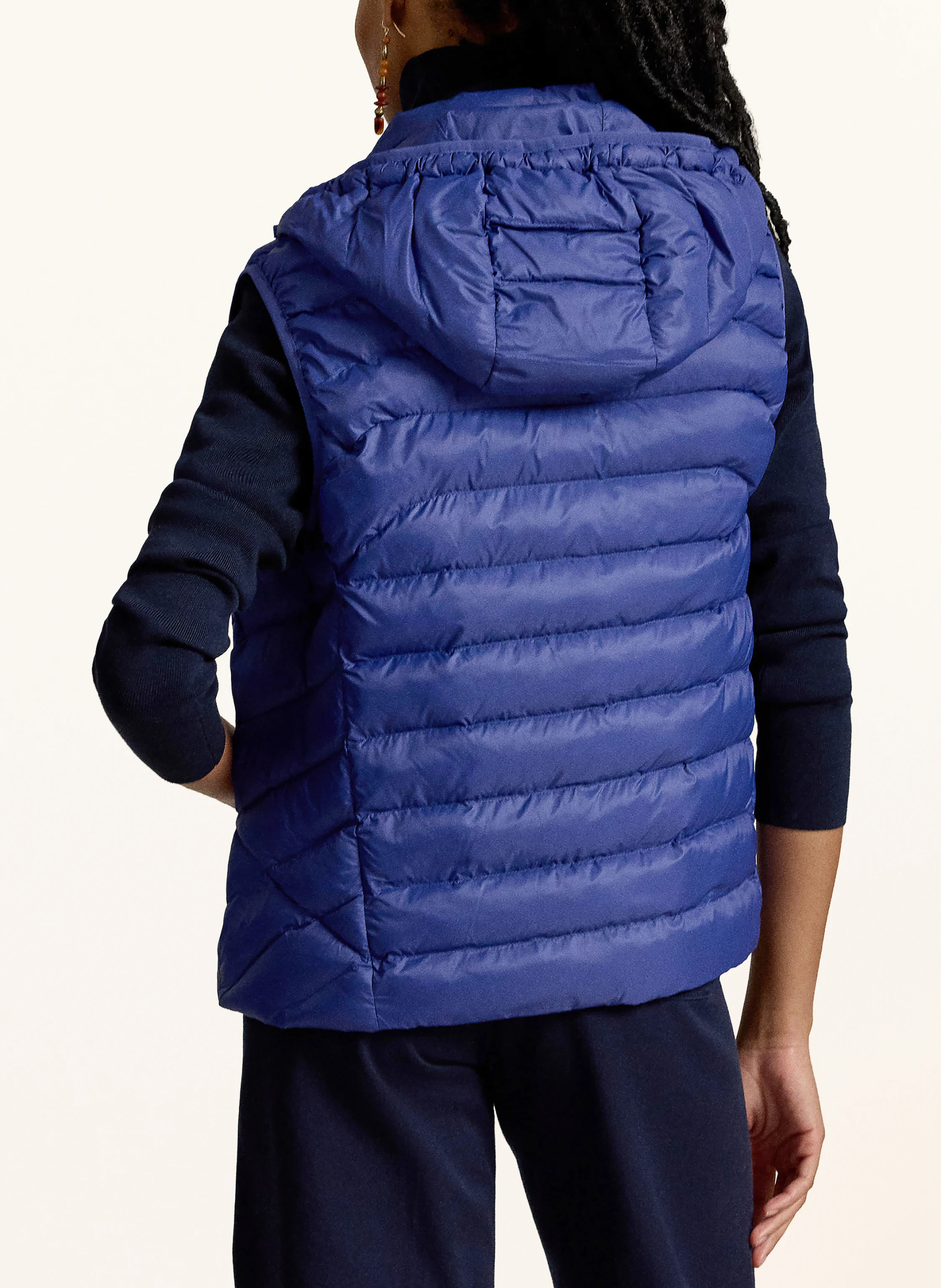 POLO RALPH LAUREN Steppweste mit abnehmbarer Kapuze – DUNKELBLAU (1)