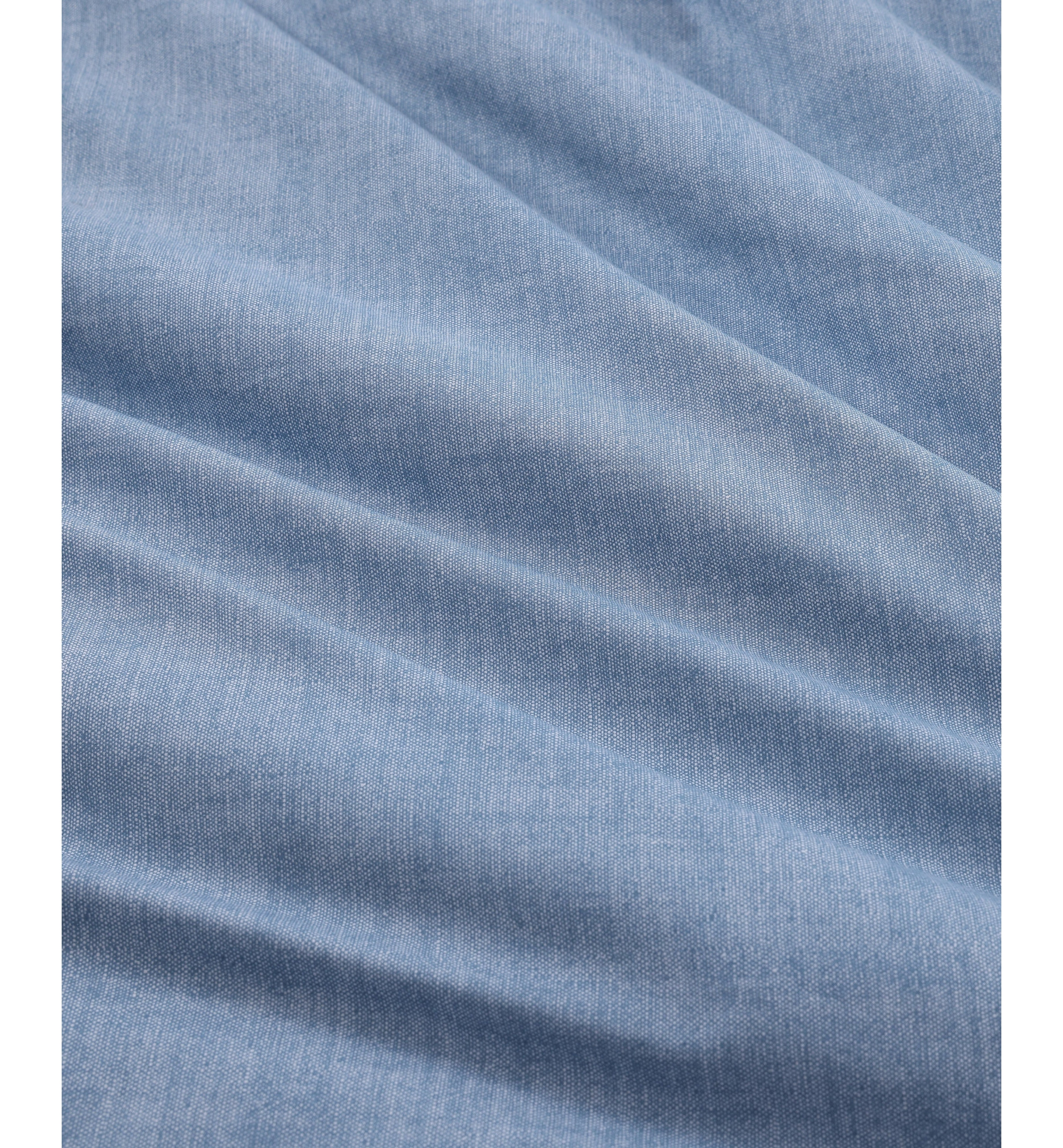 Tommy Hilfiger Classic Texture Cotton Duvet Cover Set - Stonewash Blue