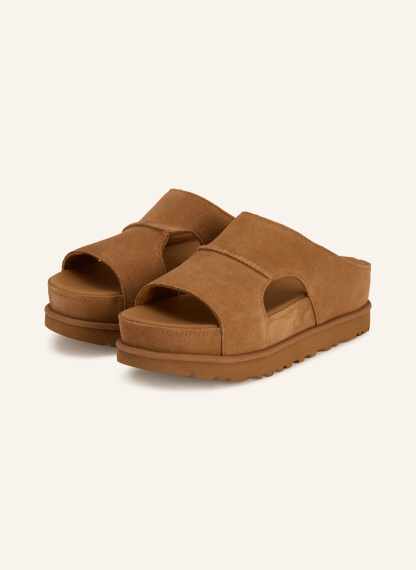 UGG Pantoletten GOLDENSTAR HI – CAMEL