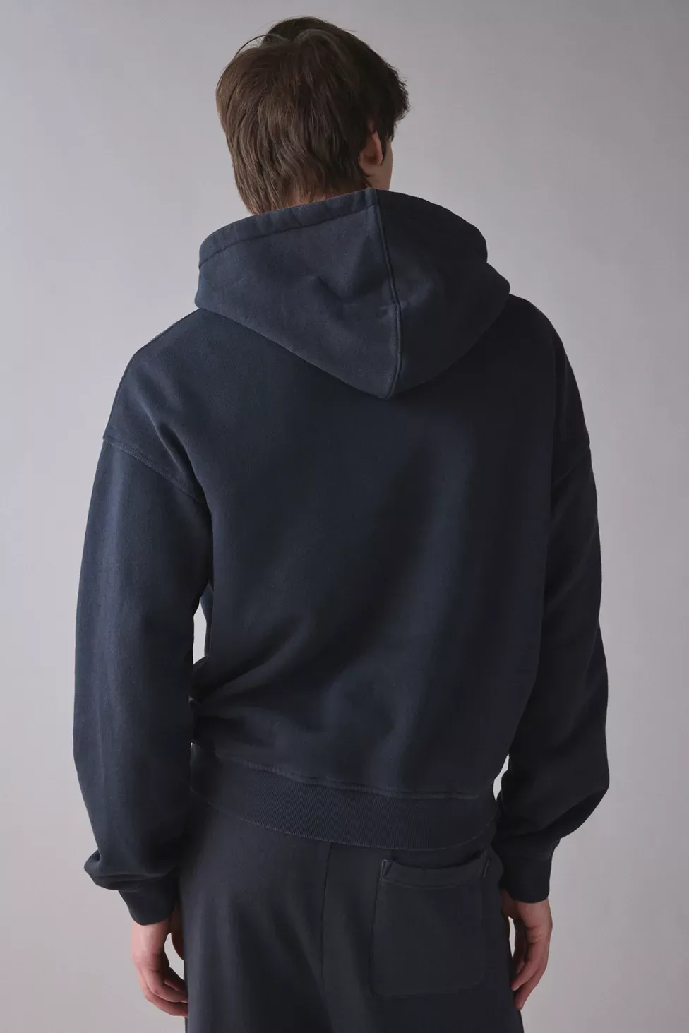 Standard Cloth Pregame Hoodie Sweatshirt - Jet Black Wash