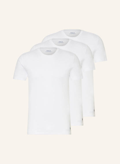 POLO RALPH LAUREN 3er-Pack T-Shirts – WEISS
