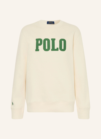 POLO RALPH LAUREN Sweatshirt – CREME / GRÜN