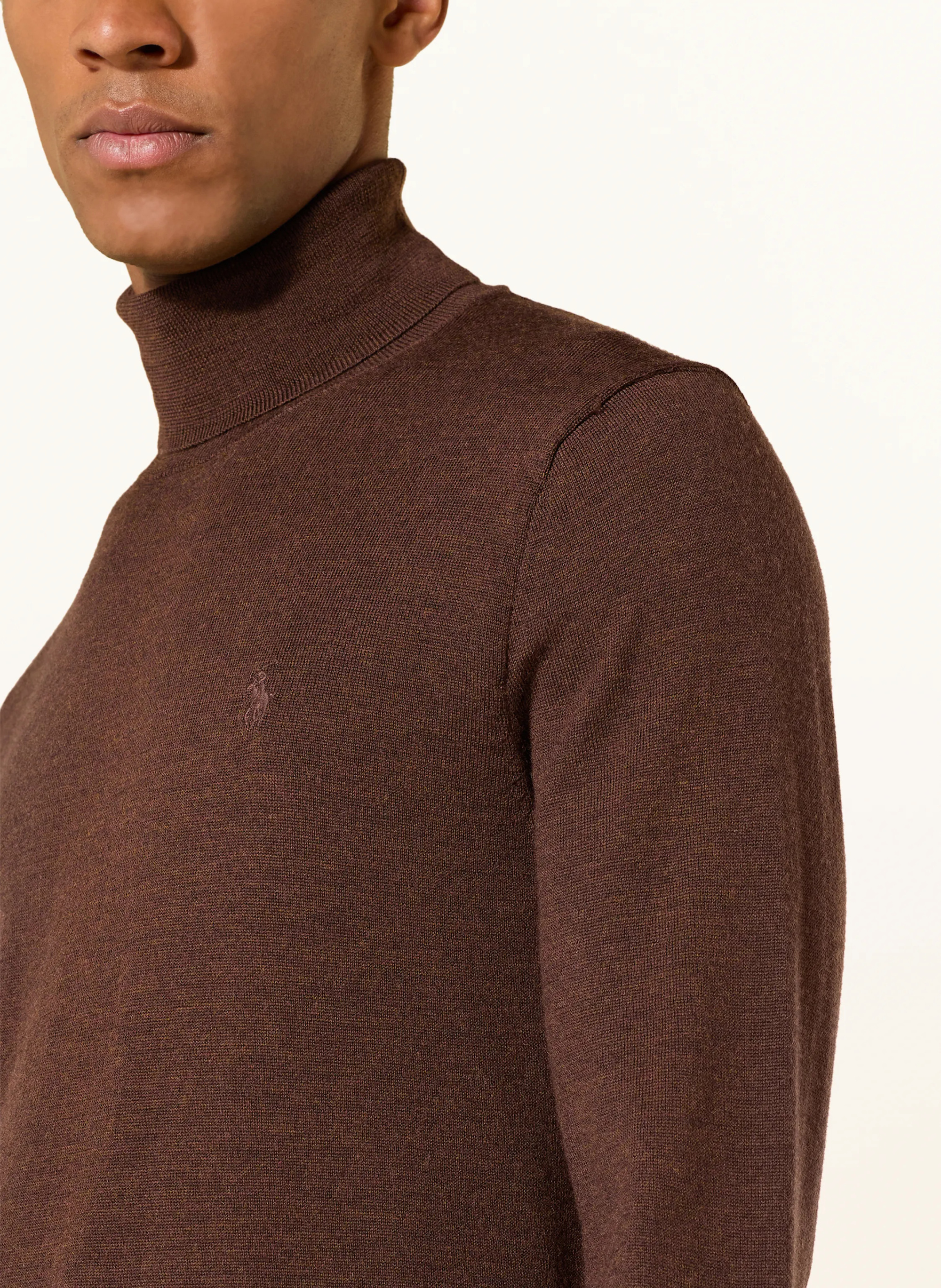 POLO RALPH LAUREN Rollkragenpullover – BRAUN