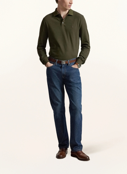 POLO RALPH LAUREN Strick-Poloshirt – KHAKI