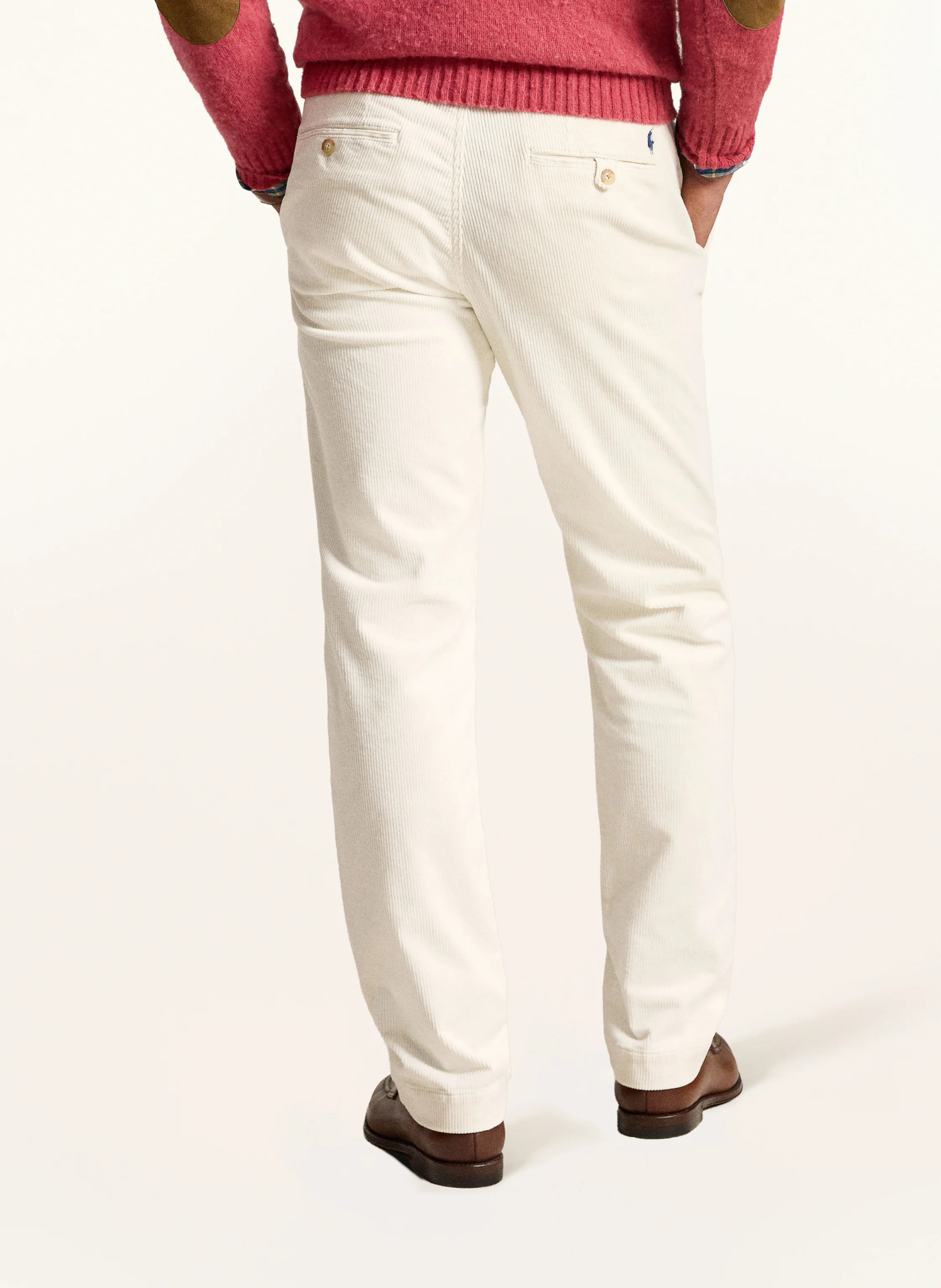 POLO RALPH LAUREN Cordchino Stretch Straight Fit – CREME