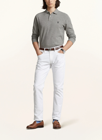 POLO RALPH LAUREN Piqué-Poloshirt Slim Fit – GRAU