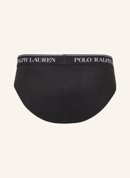 POLO RALPH LAUREN 3er-Pack Slips – SCHWARZ