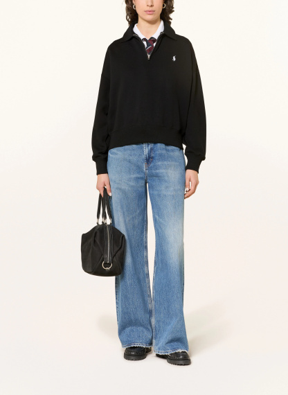 POLO RALPH LAUREN Sweat-Troyer – SCHWARZ