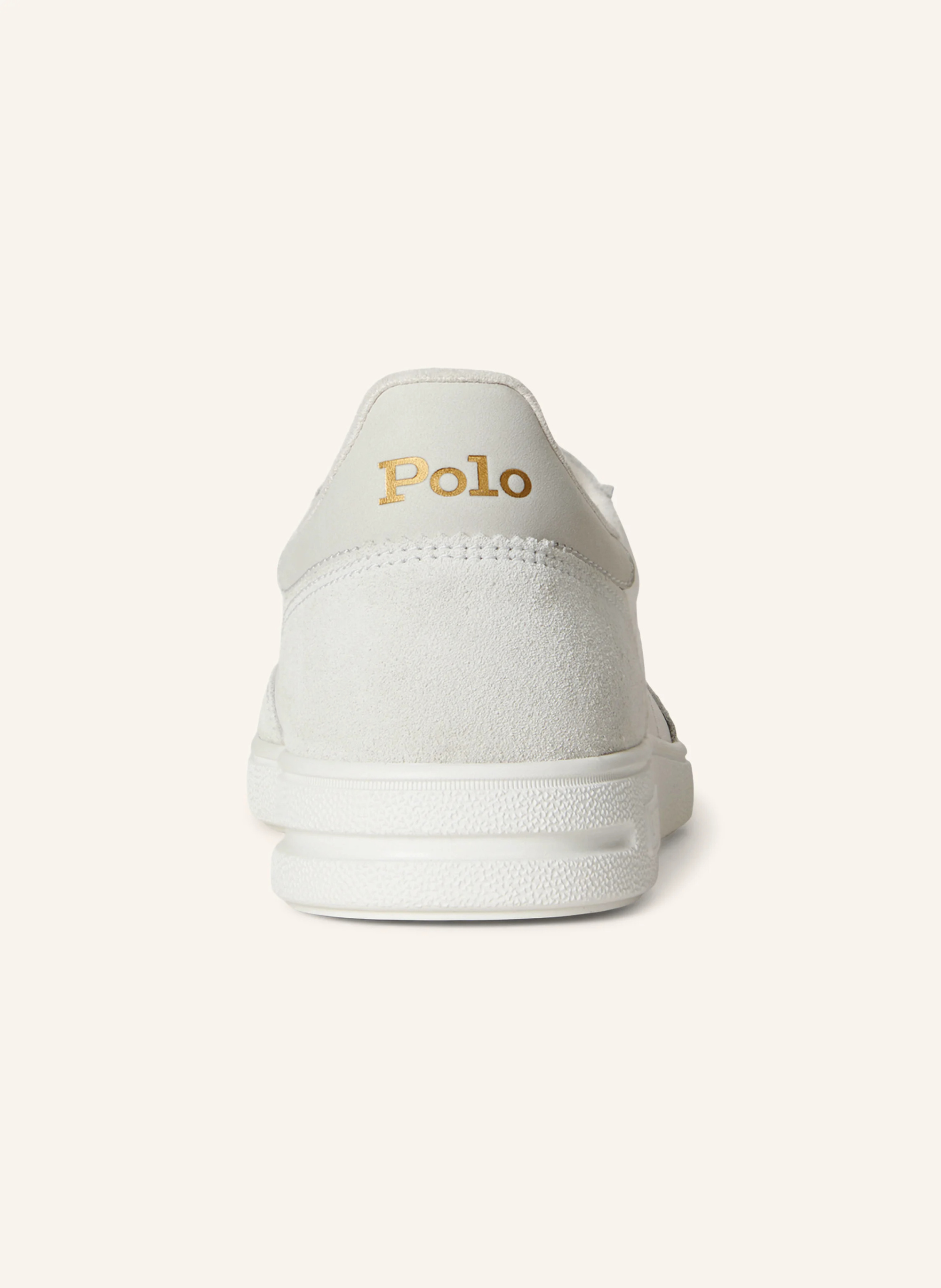 POLO RALPH LAUREN Sneaker – WEISS / GOLD / HELLGRAU