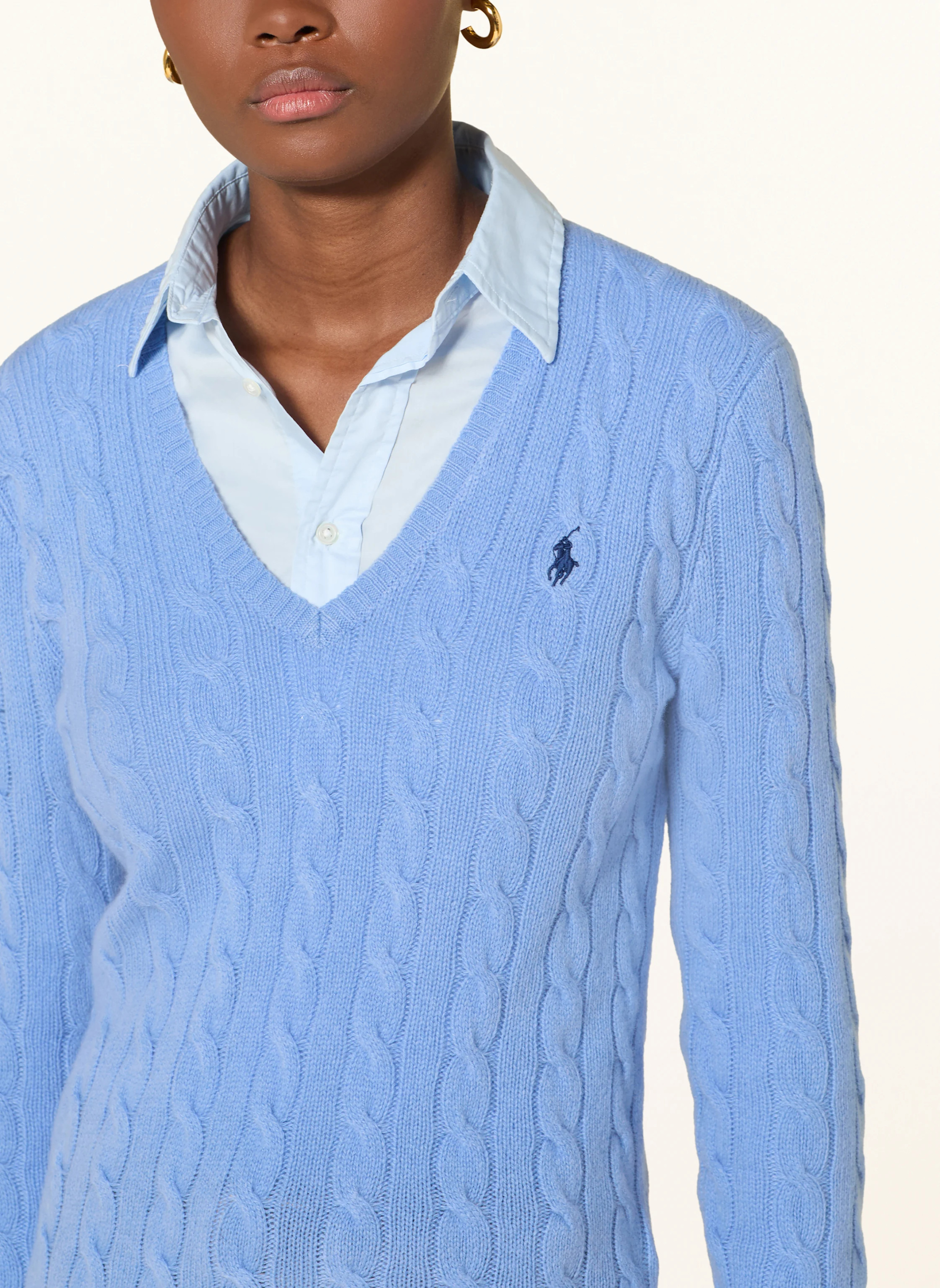 POLO RALPH LAUREN Pullover – HELLBLAU