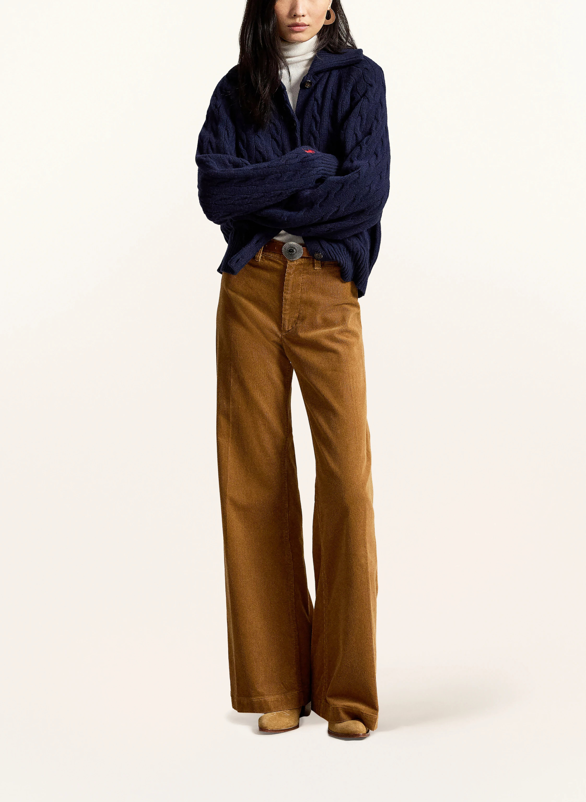 POLO RALPH LAUREN Cordhose – COGNAC
