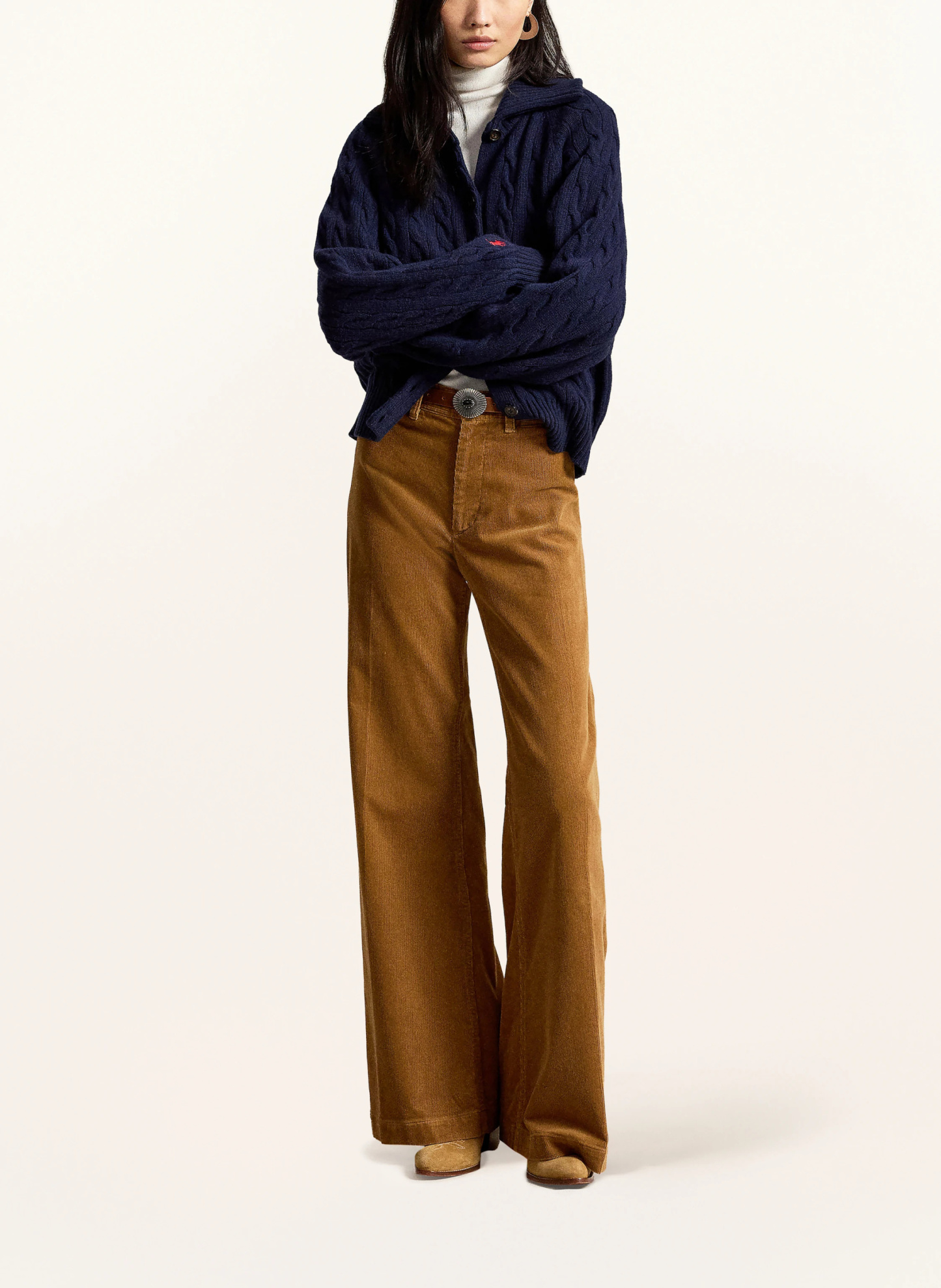 POLO RALPH LAUREN Cordhose – COGNAC