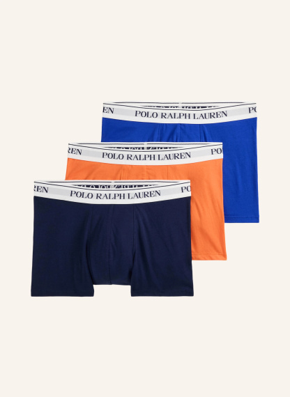 POLO RALPH LAUREN 3er-Pack Boxershorts – BLAU / ORANGE / WEISS