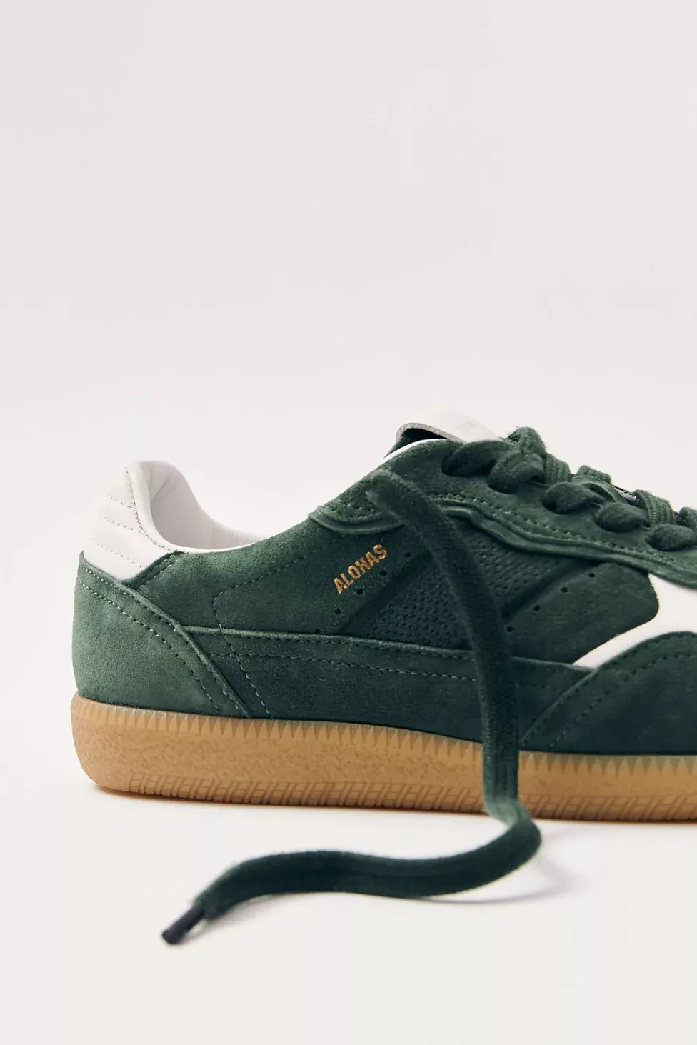 ALOHAS tb. 490 Leather Sneakers - Rife Forest Green