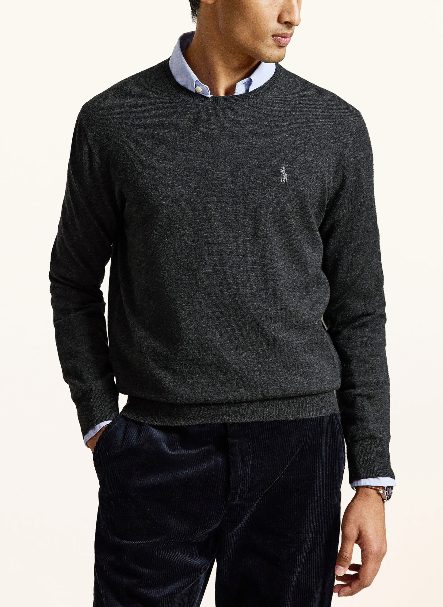 POLO RALPH LAUREN Pullover – DUNKELGRAU