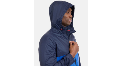 Tommy Hilfiger Men's Hooded Windbreaker Jacket - Navy/Blue