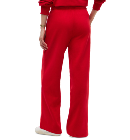 Tommy Hilfiger Women's Marina Straight-Leg Mid-Rise Drawstring Sweatpants - Red