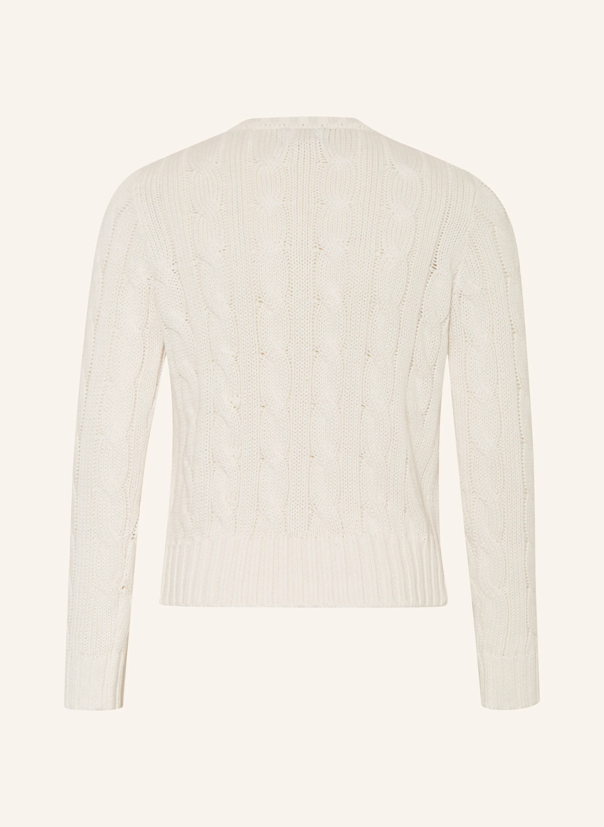POLO RALPH LAUREN Strickjacke – CREME