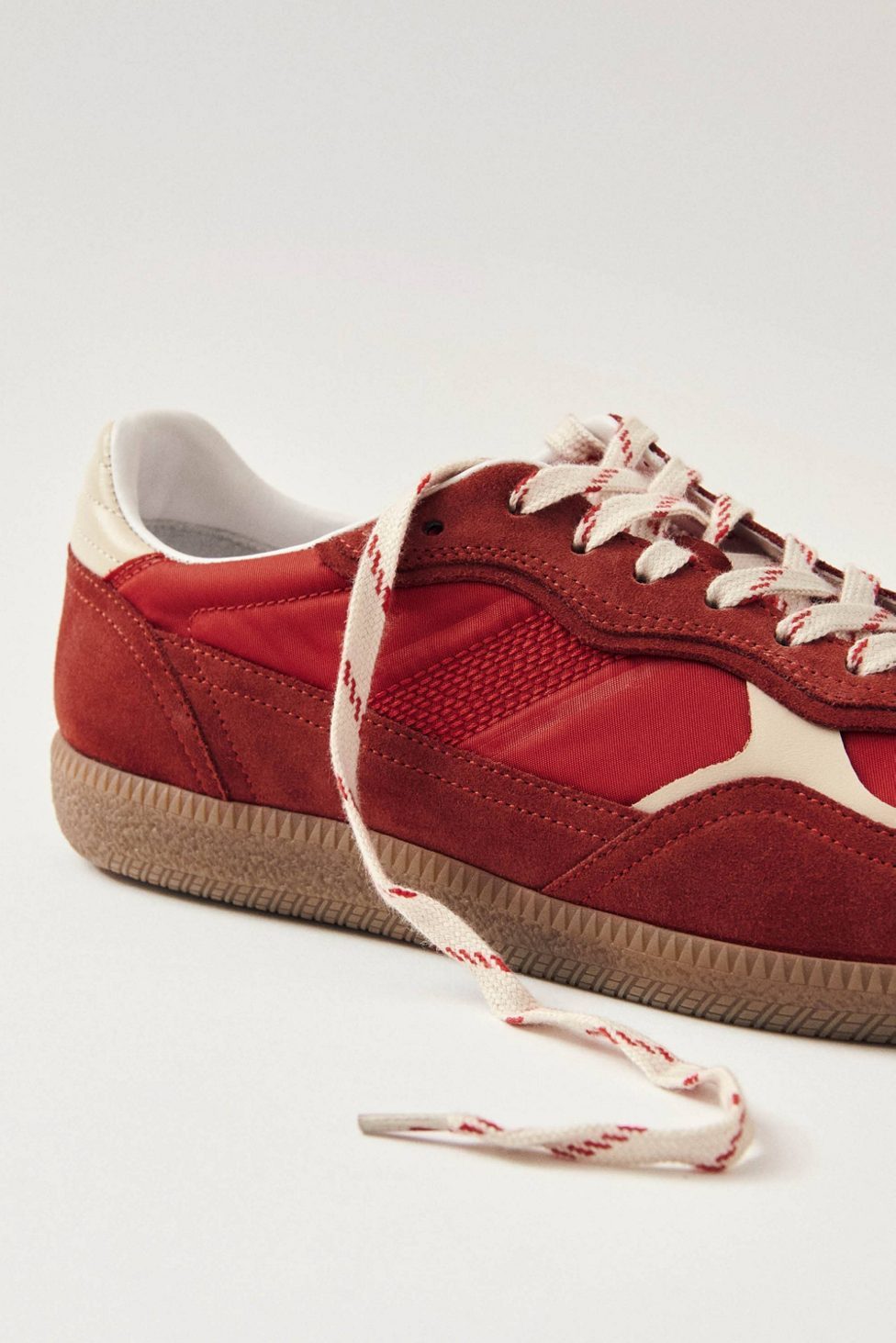 ALOHAS tb. 490 Leather Sneakers - Rife Sheen Red
